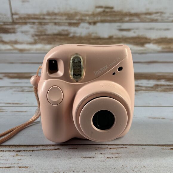 Fujifilm Instax Mini 7+ Instant Camera - Light Pink No Battery Cover - Picture 1 of 5
